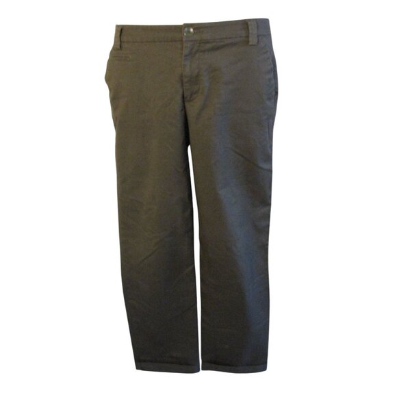 GAP Pants - Gap 10 Olive Green Khakis Chinos Crop Pants Stretch